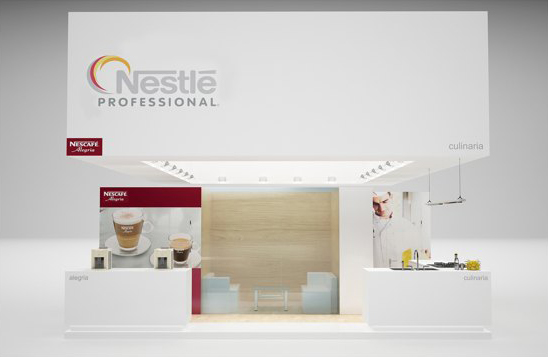 企业展厅装修布置-NESTLE-展厅设计