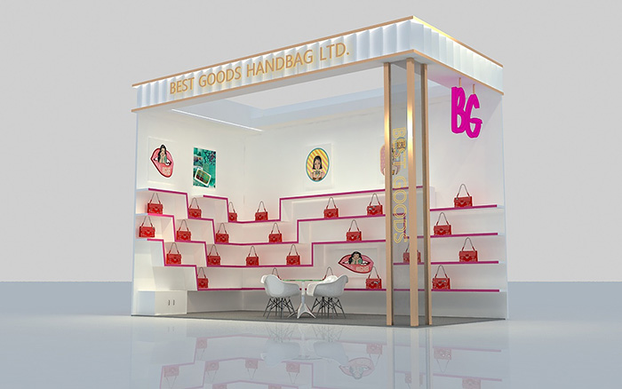 北京展厅设计-BG-美容化妆品展会设计