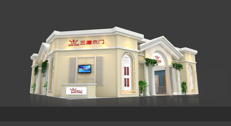 广州门窗展展台设计 广州门窗展展台设计