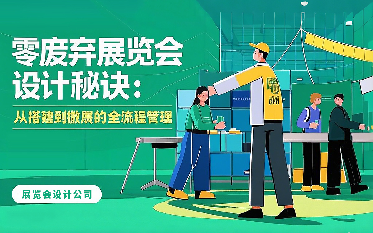 零废弃展览会设计秘诀:从搭建到撤展的全流程管理 零废弃展览会设计秘诀:从搭建到撤展的全流程管理
