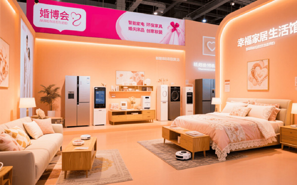 婚博会展览设计：如何运用灯光和材料来营造氛围？